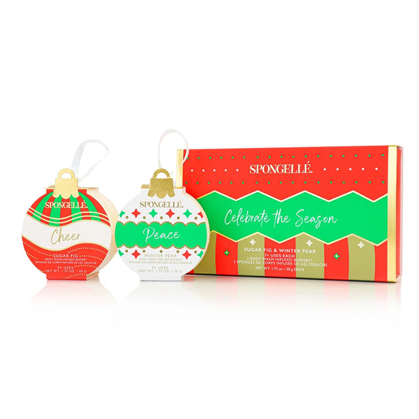 Celebrate the Season Ornaments | Spongelle