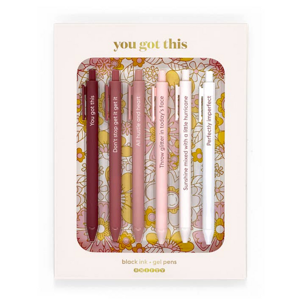 You Got This - Quotable Gel Pen Set