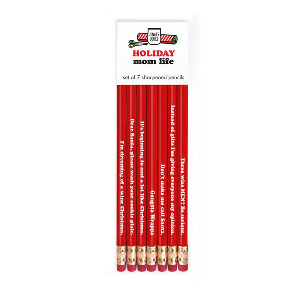 Holiday Mom Life Pencil Set | Snifty