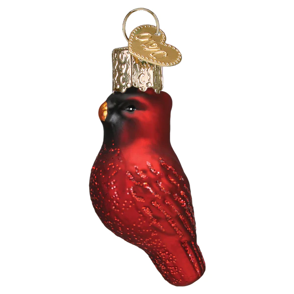 Mini Red Cardinal Ornament 