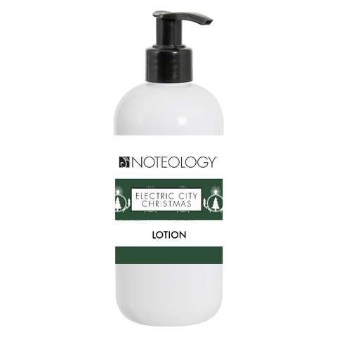 Electric City Christmas Lotion | Noteology