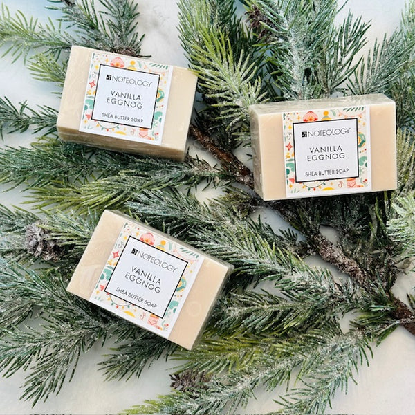 Vanilla Eggnog Shea Butter Soap | Noteology