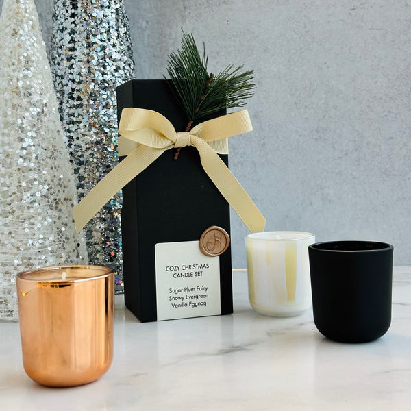 Cozy Christmas Candle Set