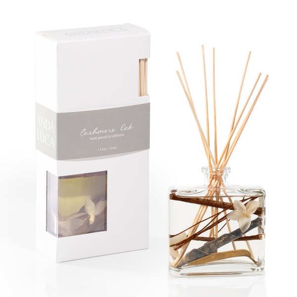 Cashmere Oak Botanical Reed Diffuser | Andaluca