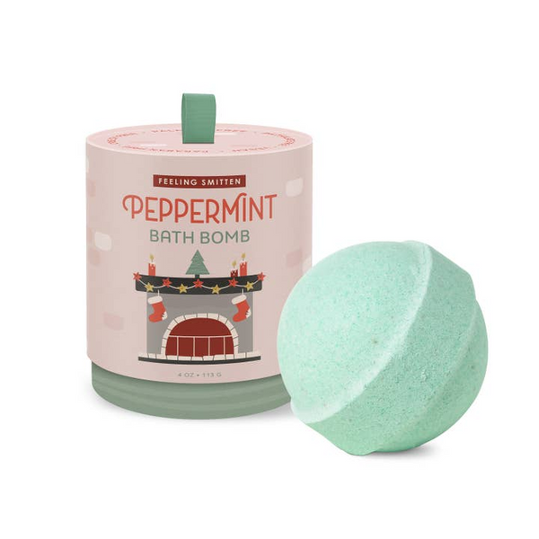 Peppermint Bath Bomb | Feeling Smitten