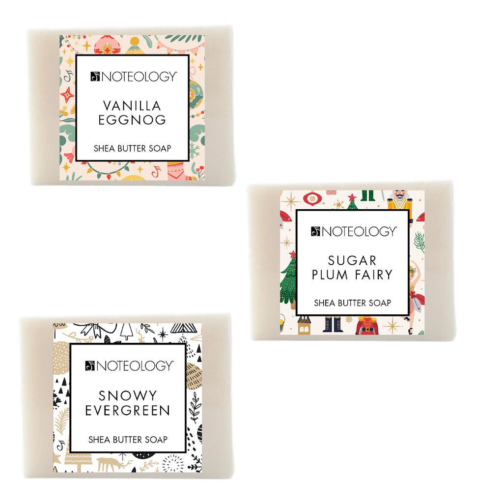 Cozy Christmas Soap Trio | Noteology