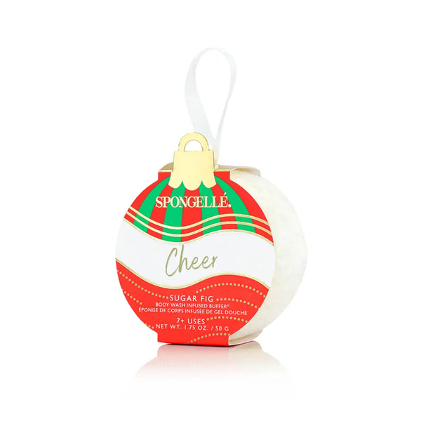 Cheer - Sugar Fig Holiday Ornament | Spongelle