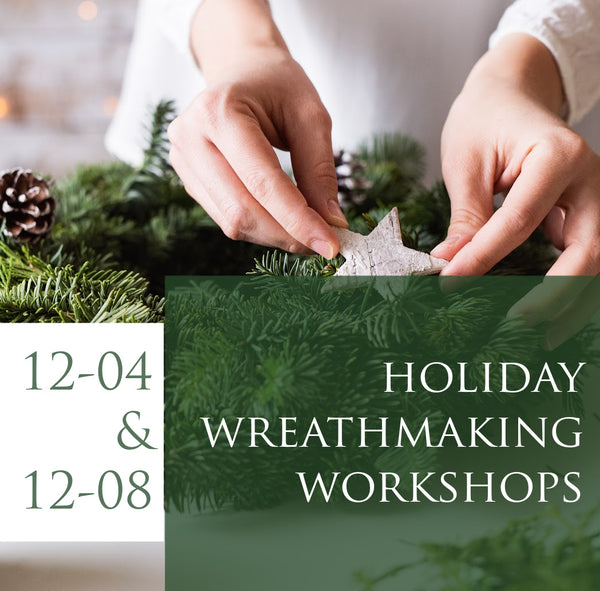 Noteology x Eclectic Florals Holiday Wreath Workshop