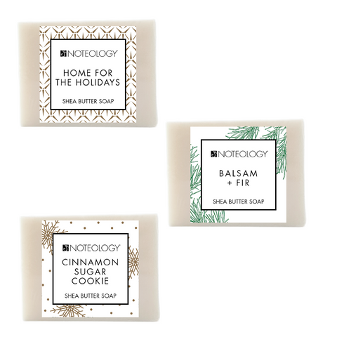 Holly Jolly Soap Trio | Noteology