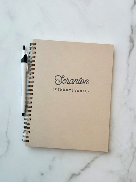 Scranton Lined Notebook