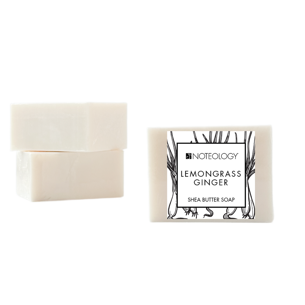 Lemongrass Ginger Shea Butter Bar Soap | Noteology