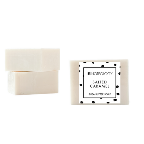 Salted Caramel Shea Butter Soap | Noteology