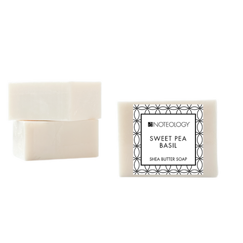 Sweet Pea Basil Shea Butter Bar Soap | Noteology