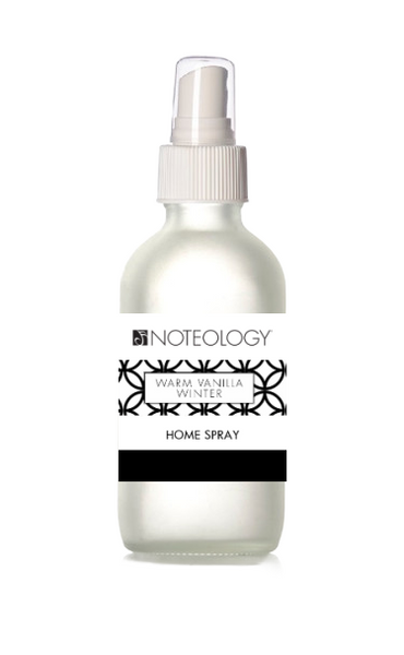 Warm Vanilla Winter Home Spray | Noteology