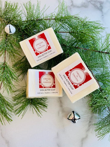 Christmas in Scranton Shea Butter Bar Soap | Noteology